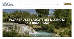 Desktop Screenshot of cascate-del-mulino.info